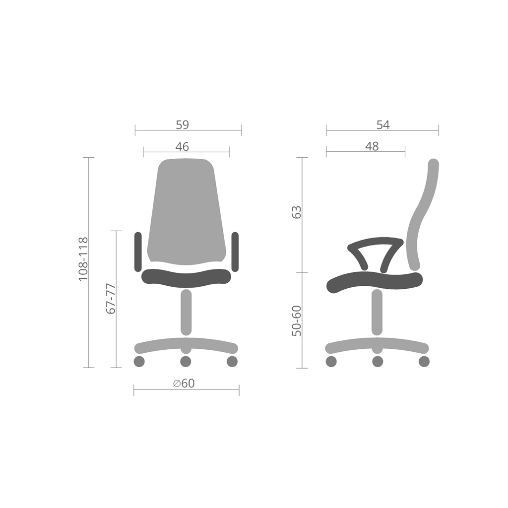 Офісне крісло Аклас Ультра TILT SP-6410-9 Чорний (Чорний) (00142867) - зображення 12