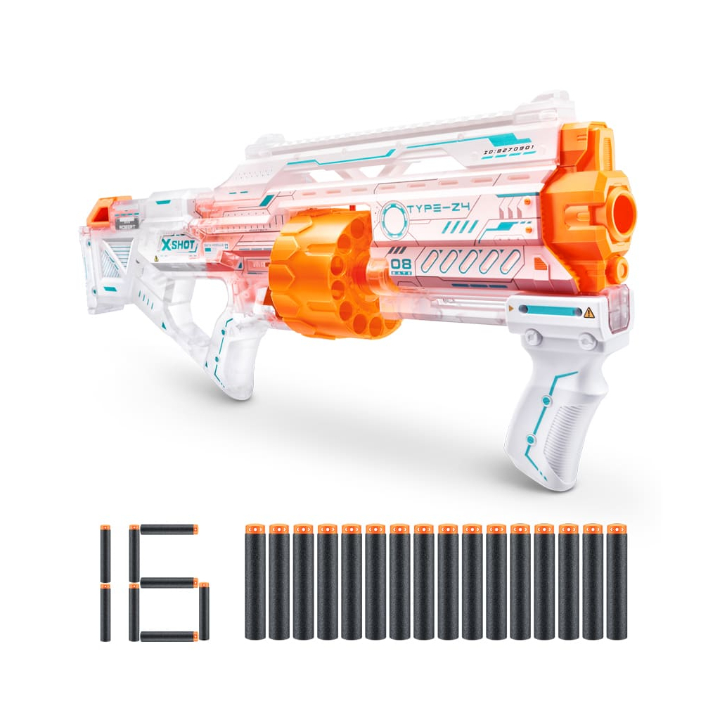 Іграшкова зброя Zuru Швидкострільний бластер X-Shot Skins Last Stand Specter (36518Q) - зображення 3