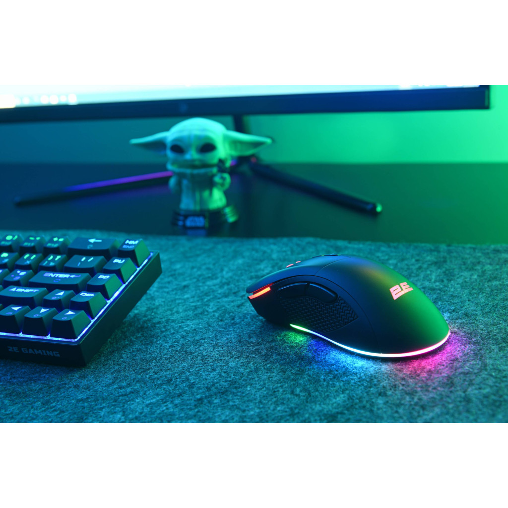 Мишка 2E Gaming MG350 Wireless/USB RGB Black (2E-MG350UB-WL) - зображення 12