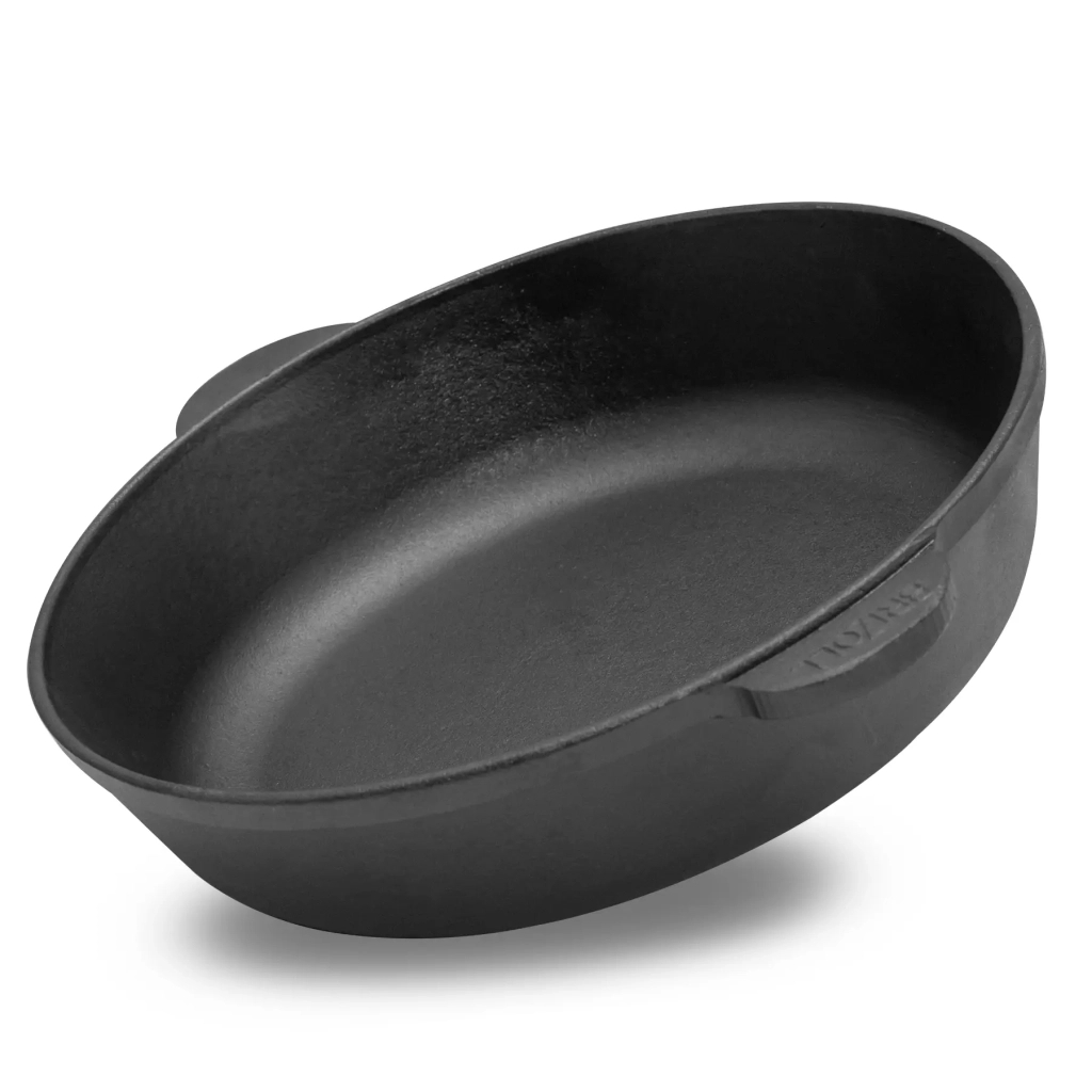 Сковорода Brizoll Monolith чавунна зі скляною кришкою 240х60 мм (M2460U-6) - зображення 3