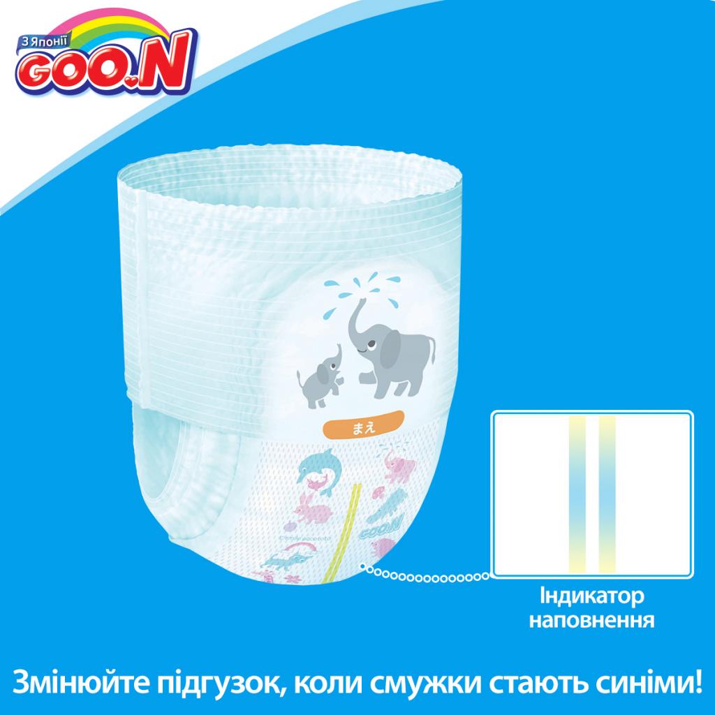 Підгузки GOO.N для дітей 7-12 кг розмір M, унісекс 174 шт. (853079-3) - зображення 8