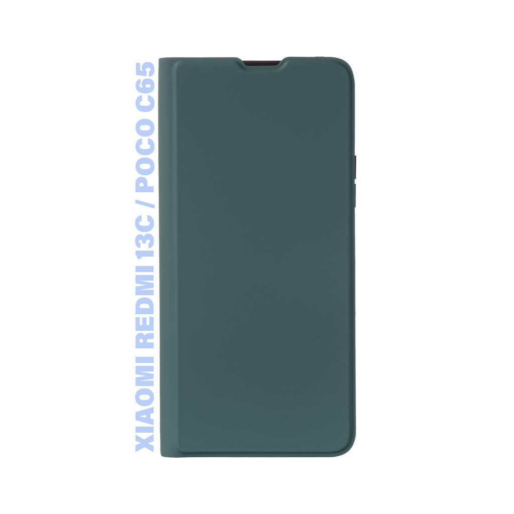Чохол до мобільного телефона BeCover Exclusive New Style Xiaomi Redmi 13C / Poco C65 Dark Green (711195) - зображення 1