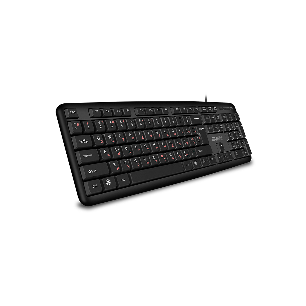 Клавіатура Sven KB-S230 Black - зображення 2