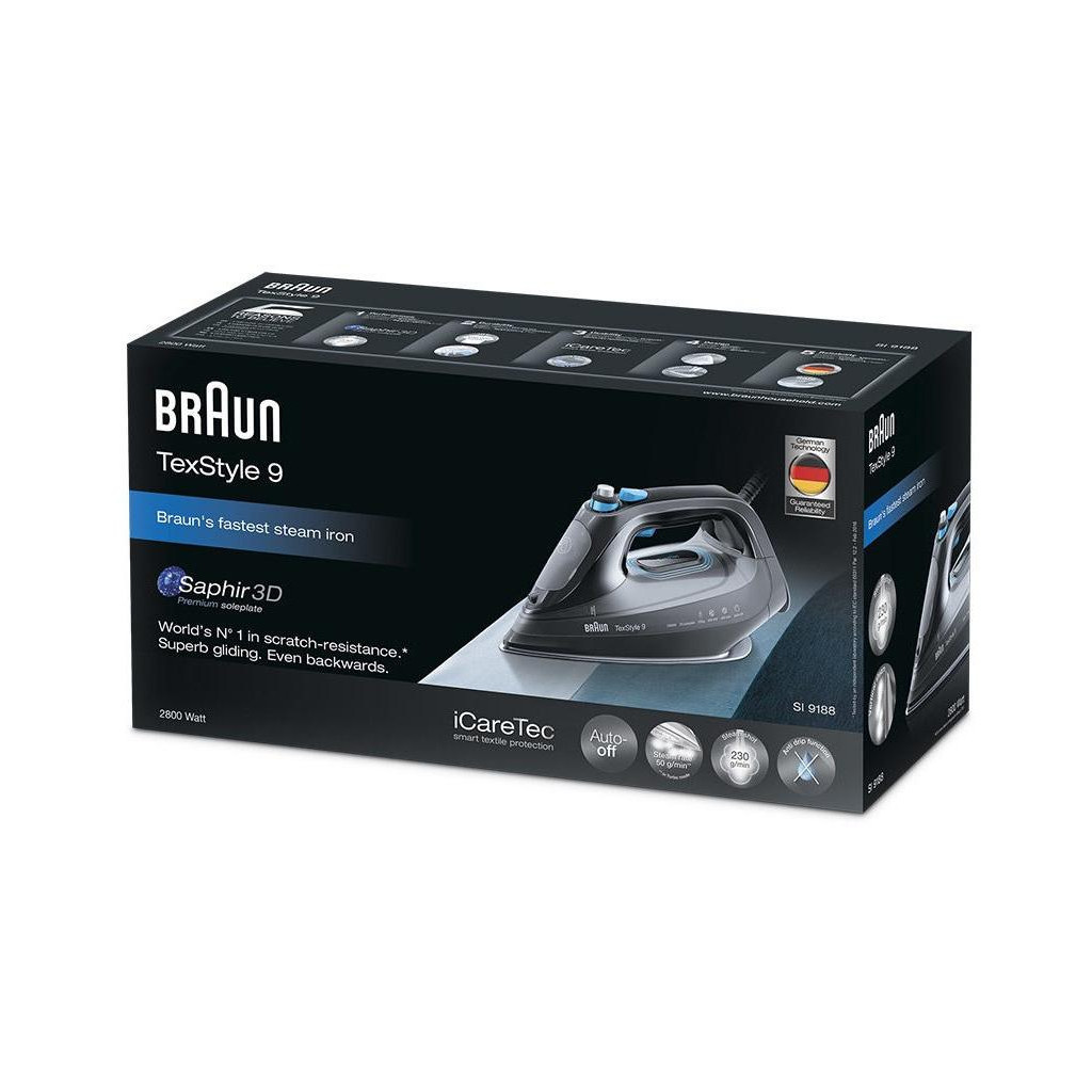 Праска Braun SI 9188 BK (SI9188BK) - зображення 4