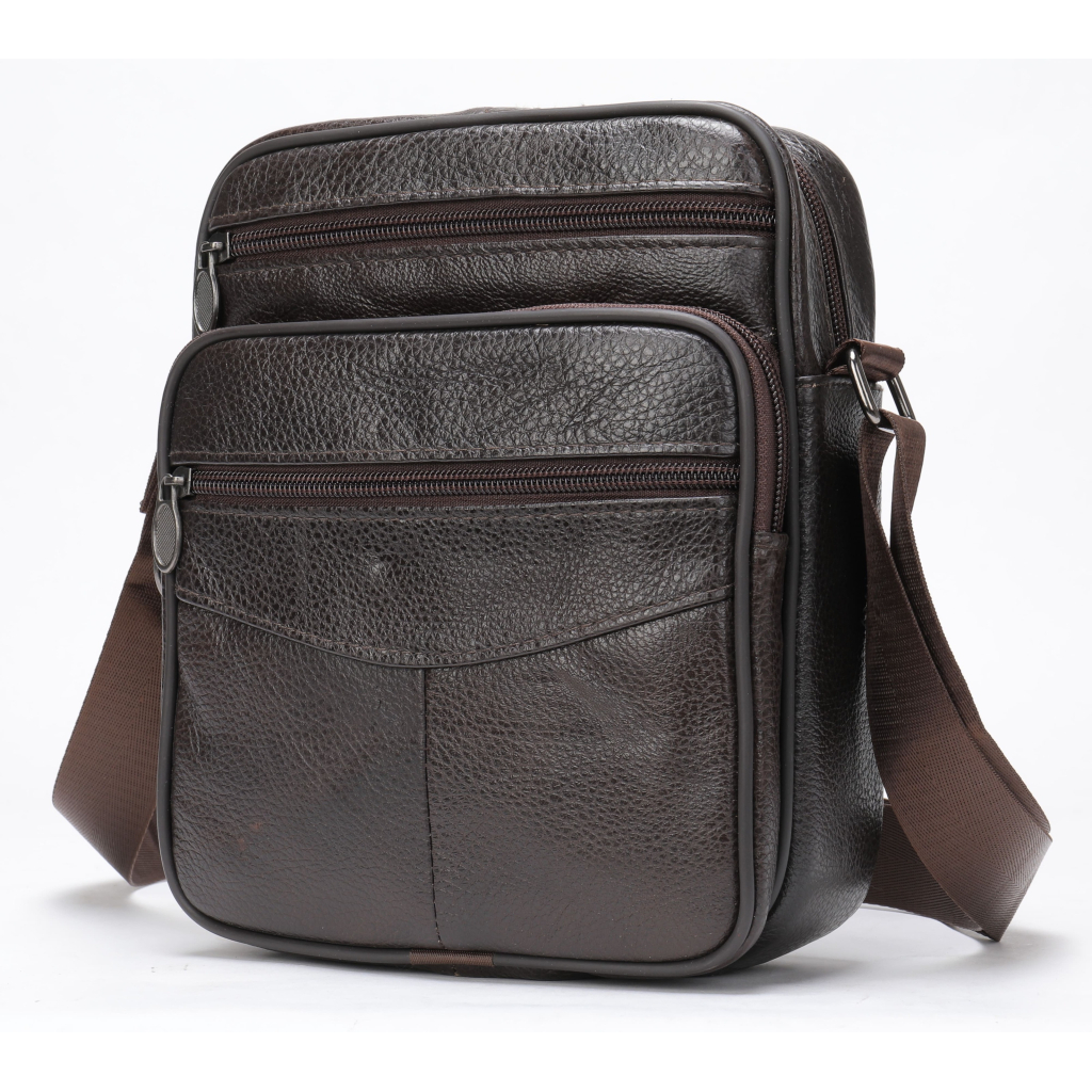 Сумка Vintage Шкіряна Коричнева (20346) - зображення 1