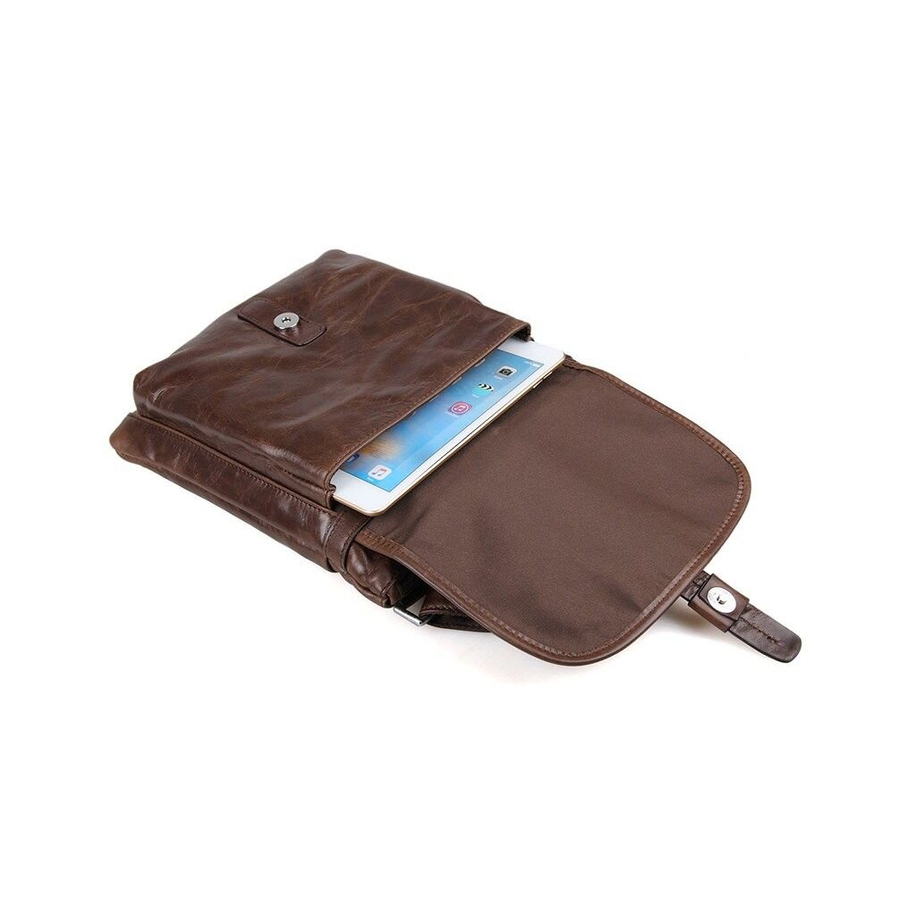 Сумка Vintage Коричнева (14091) - зображення 7