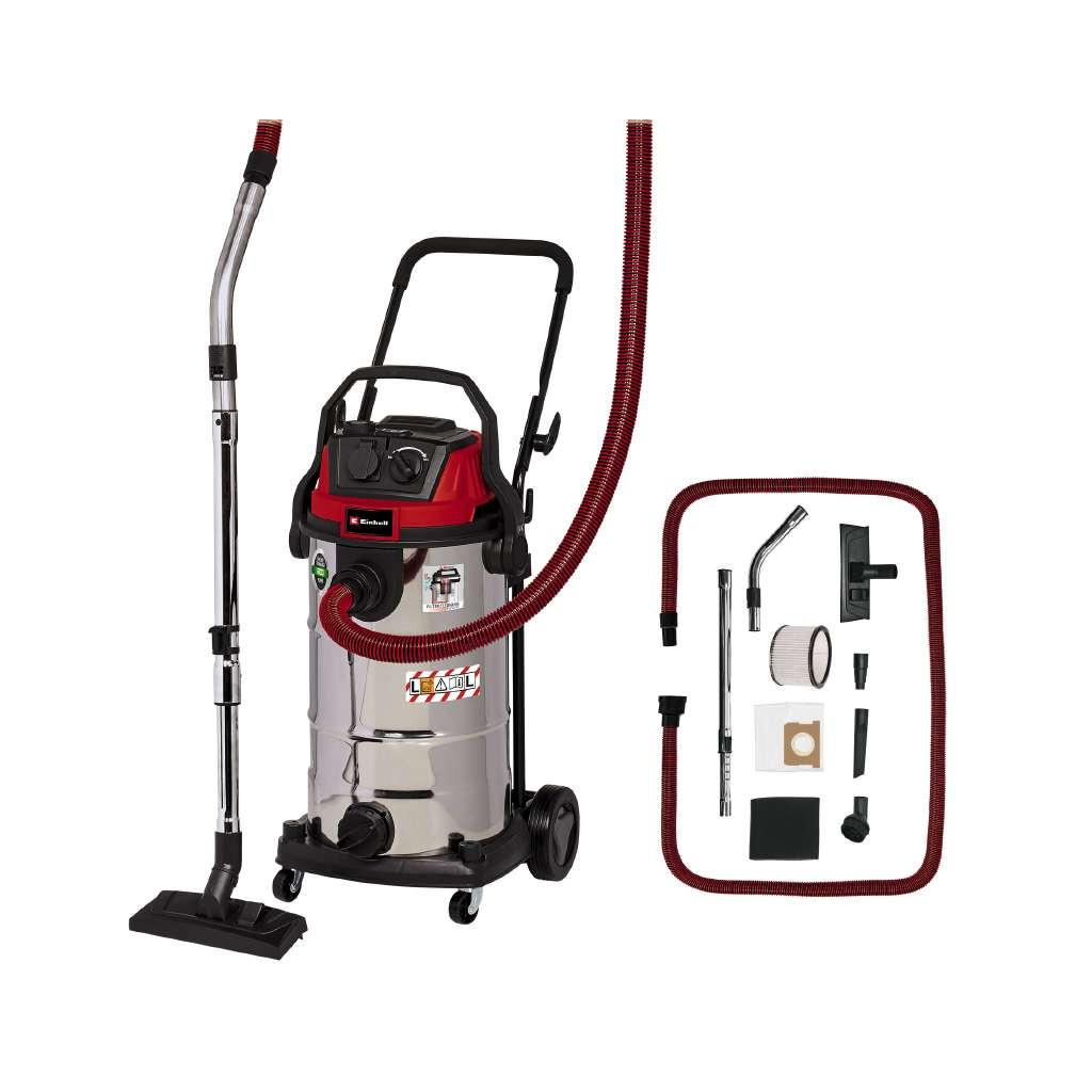 Пилосос будівельний Einhell TС-VC 1930 SA Kit, 30л, вологе/сухе прибирання, 1500В (2342230) - изображение 3
