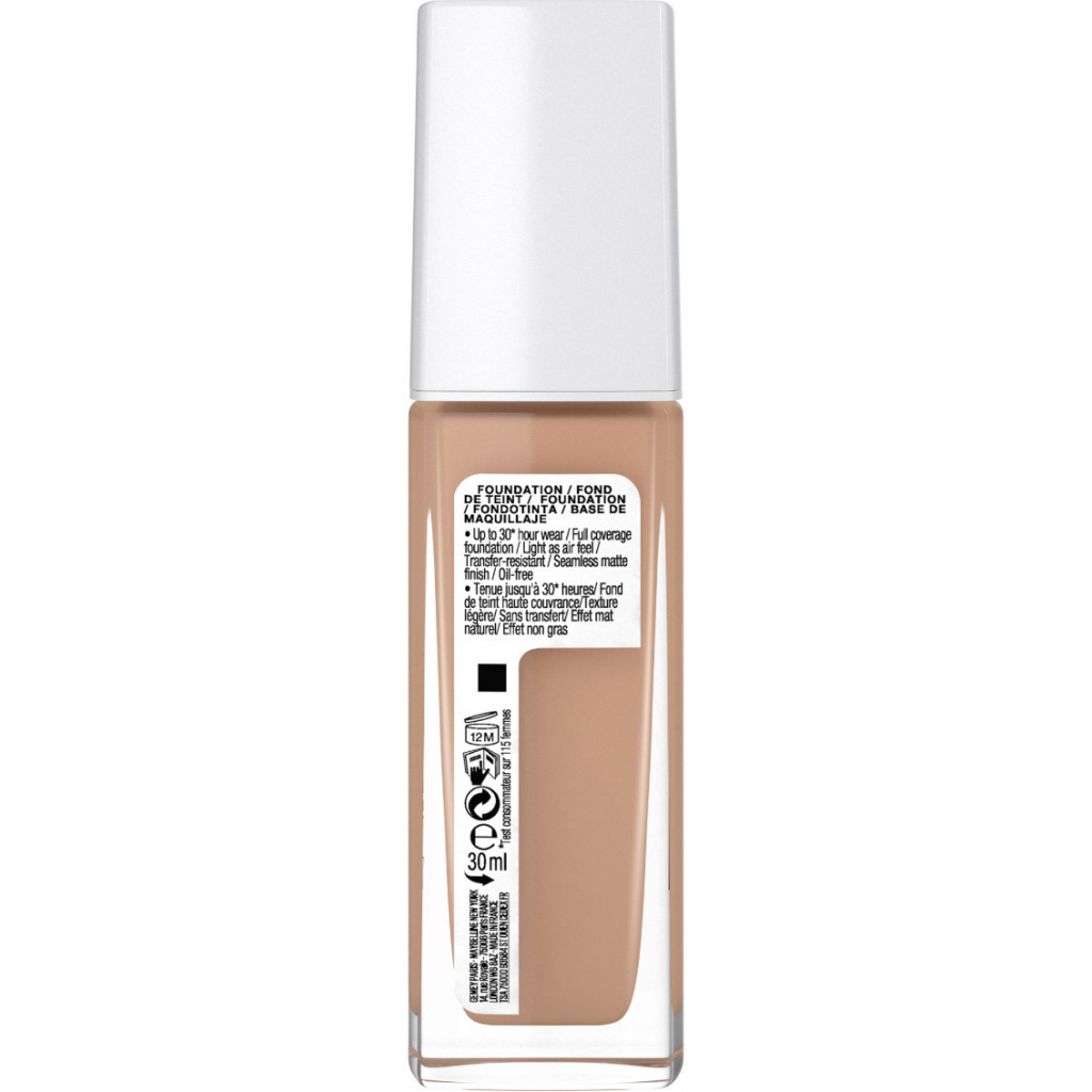 Тональний крем Maybelline New York Super Stay 30H 07 - Classic Nude 30 мл (3600531632373) - зображення 3