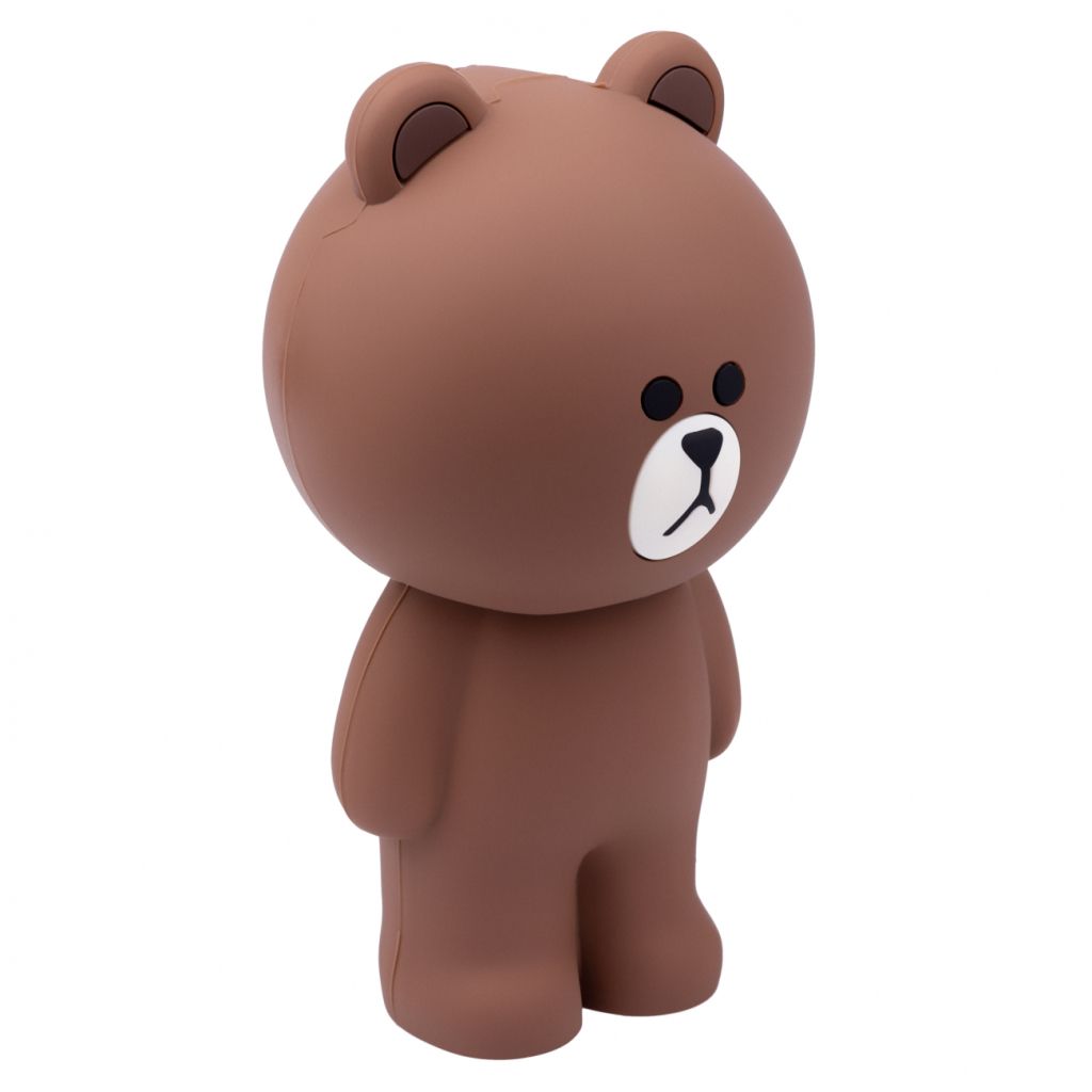 Пенал Yes Підставка SL-03 Line Friends Силіконовий Коричневий (533372) - зображення 2