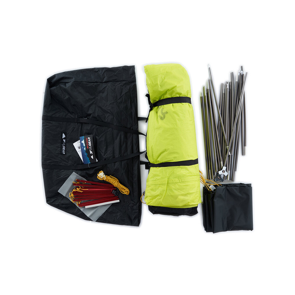 Намет 3F Ul Gear QingKong 4 210T 3 Season Green (4210T3S) - зображення 10