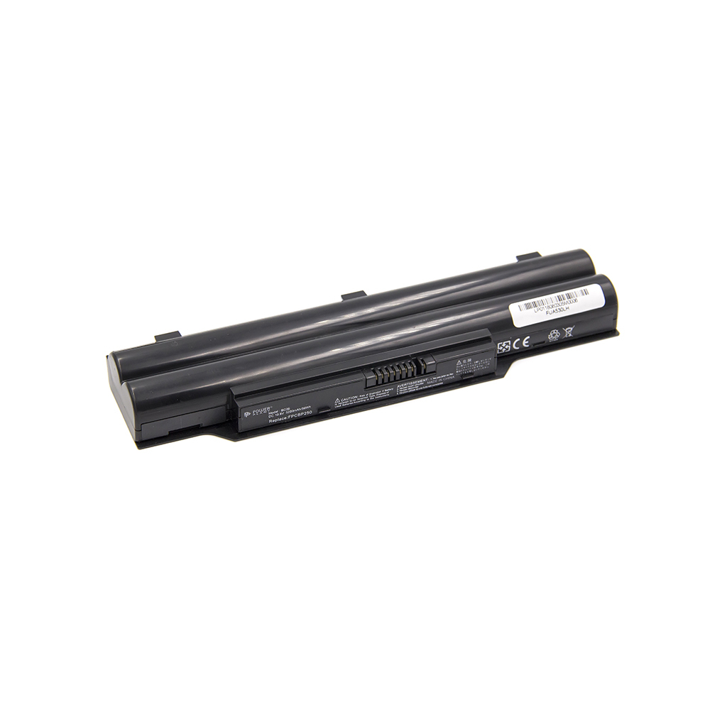 Акумулятор до ноутбука FUJITSU LifeBook A530 (FPCBP250, FUA530LH) 10.8V 5200mAh PowerPlant (NB450060) - зображення 1