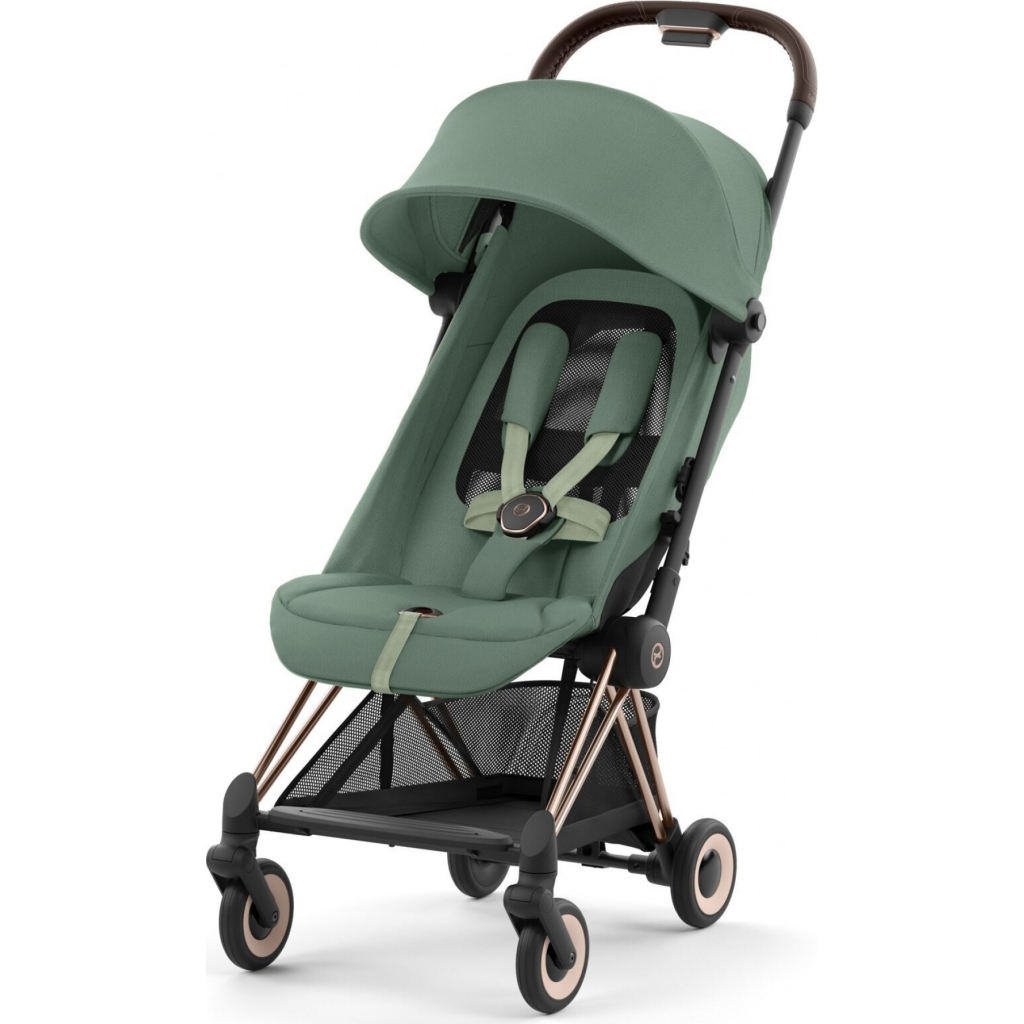 Коляска Cybex Coya Rosegold Leaf Green (522004285) - зображення 2