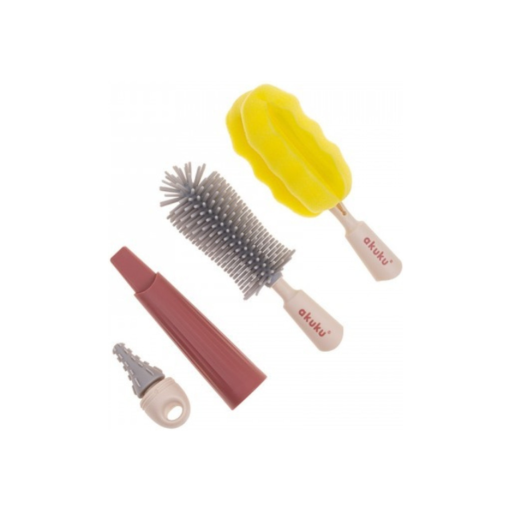 Щіточка для миття пляшечок Akuku набір (A0512) - зображення 2