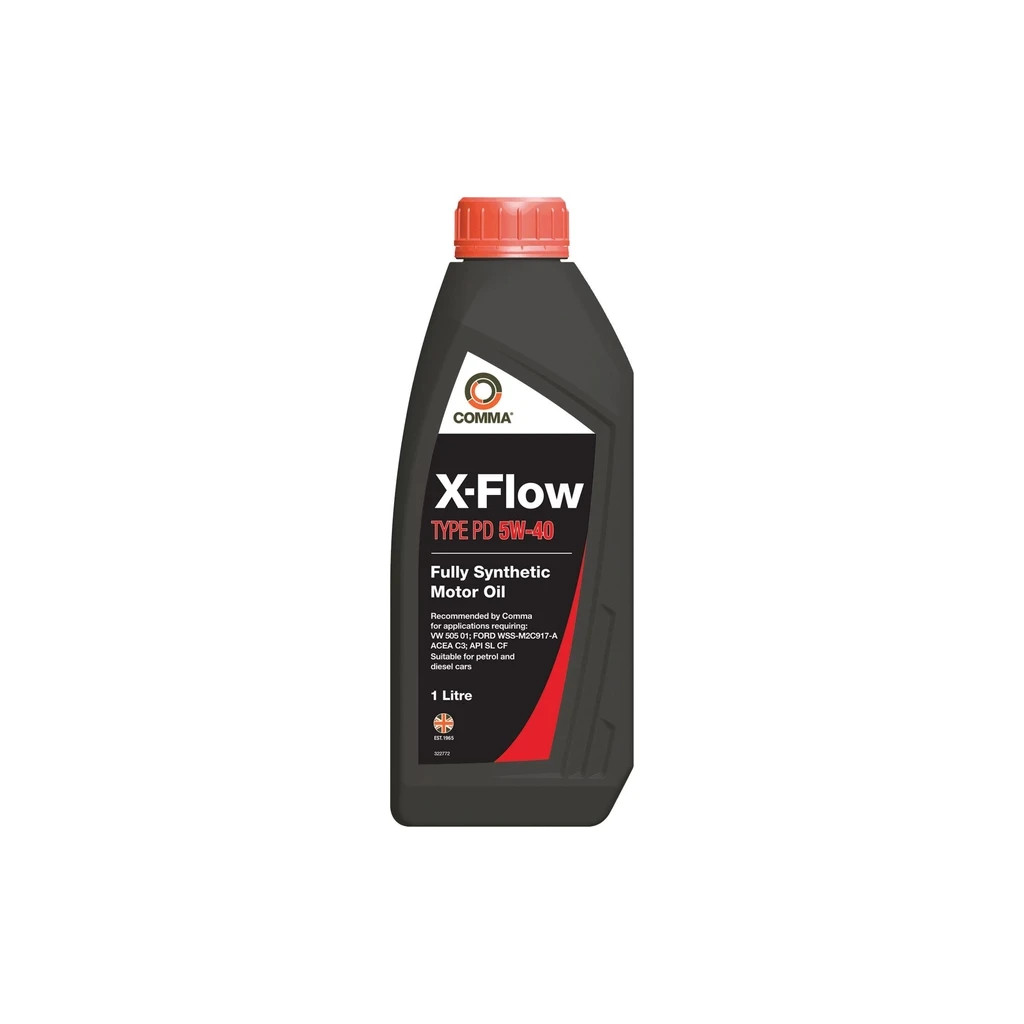 Моторна олива Comma X-FLOW TYPE PD 5W-40-1л (XFPD1L) - изображение 1