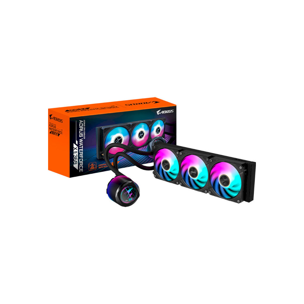 Система рідинного охолодження GIGABYTE AORUS WATERFORCE X II 360 - зображення 5