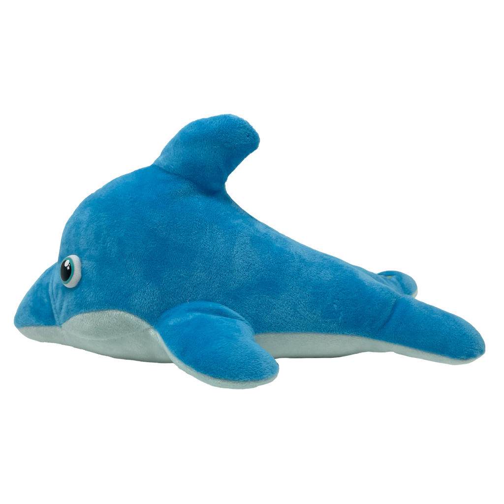М'яка іграшка Beverly Hills Teddy Bear Night Buddies Дельфін 38 см (1003-5024) - зображення 5