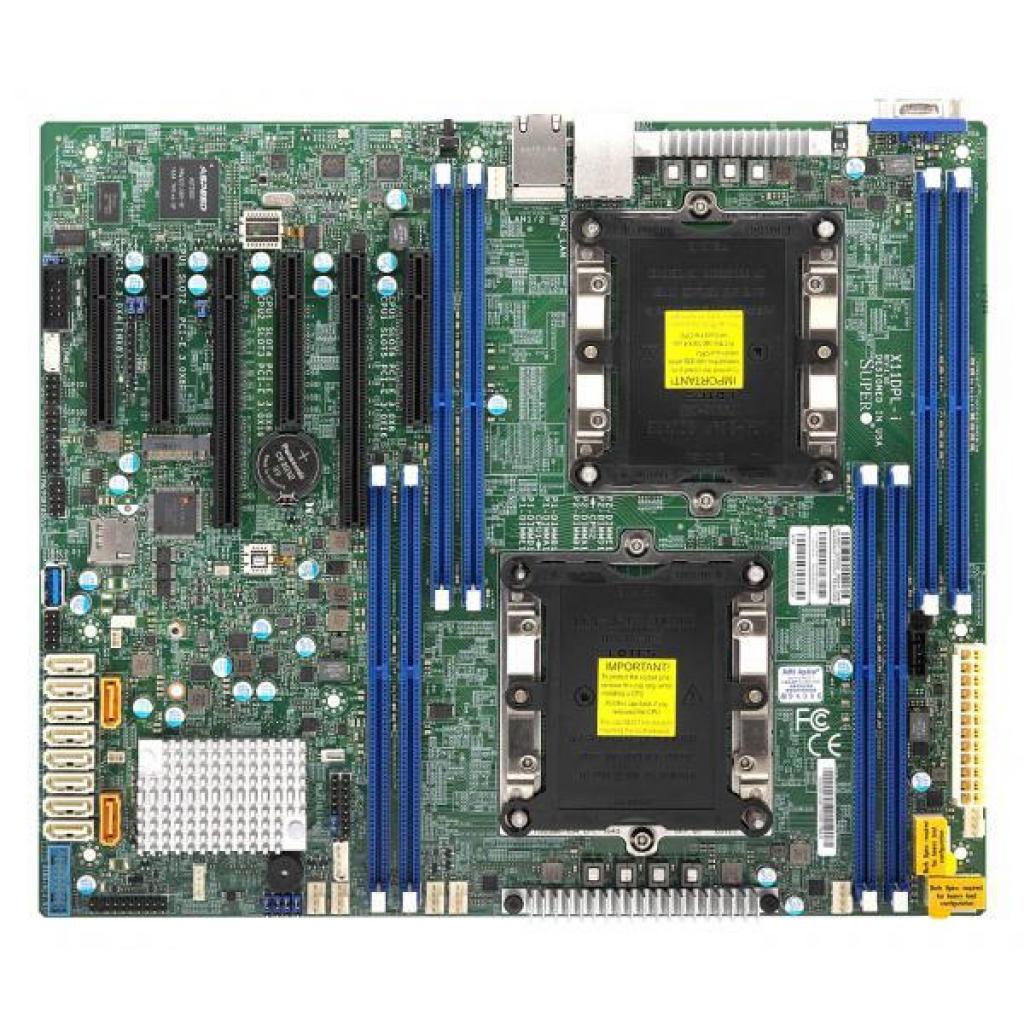Серверна материнська плата Supermicro X11DPL-I - зображення 1