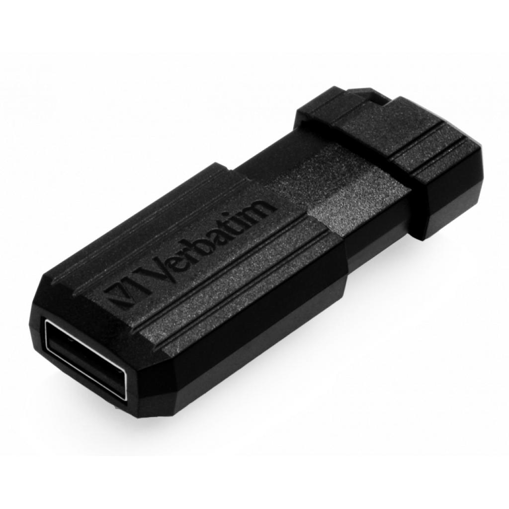 USB флеш накопичувач Verbatim 32GB Store 'n' Go Pin Stripe Black USB 2.0 (049064) - зображення 2