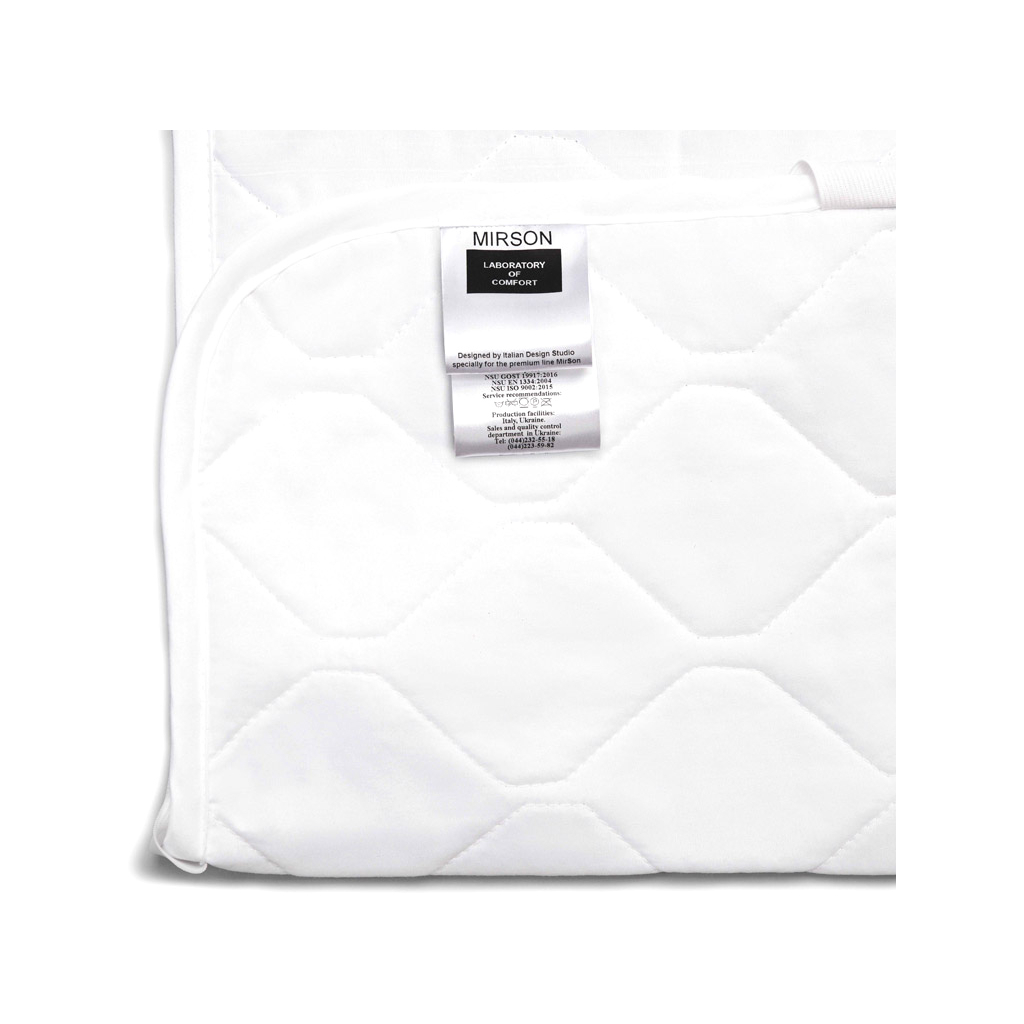 Наматрацник MirSon Natural Line Стандарт Tencel Aloe Vera 985 70x140 см (2200000834096) - зображення 5