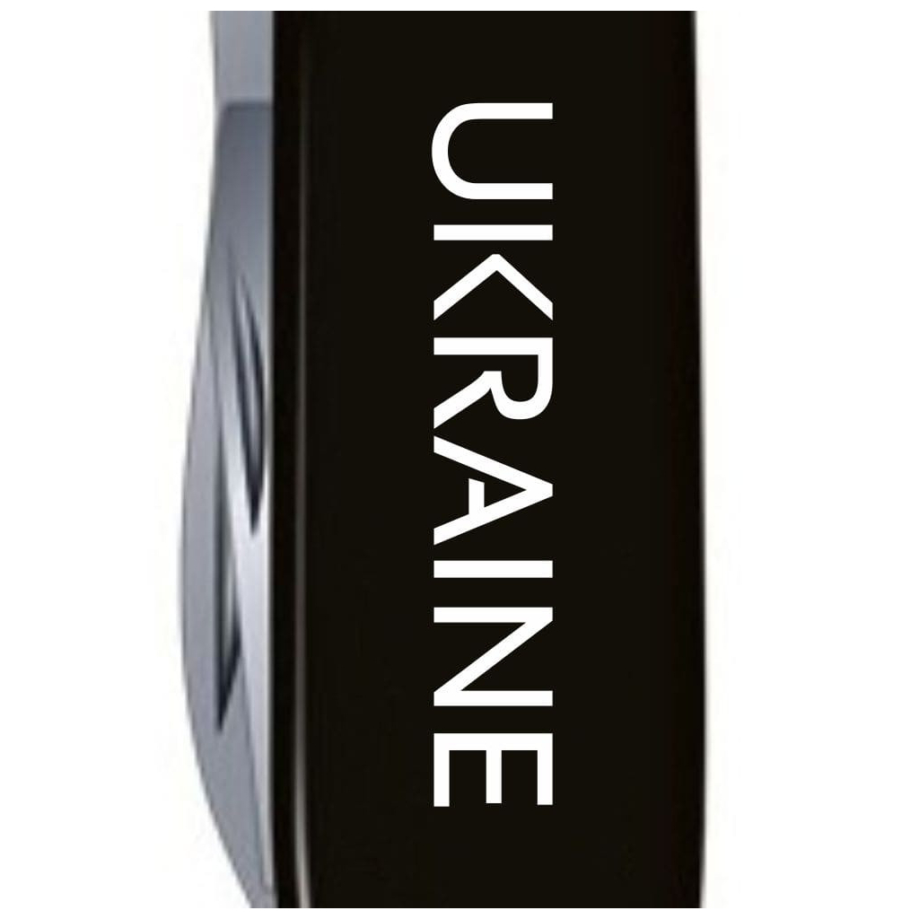 Ніж Victorinox Spartan Ukraine Black "Ukraine" (1.3603.3_T0140u) - зображення 4