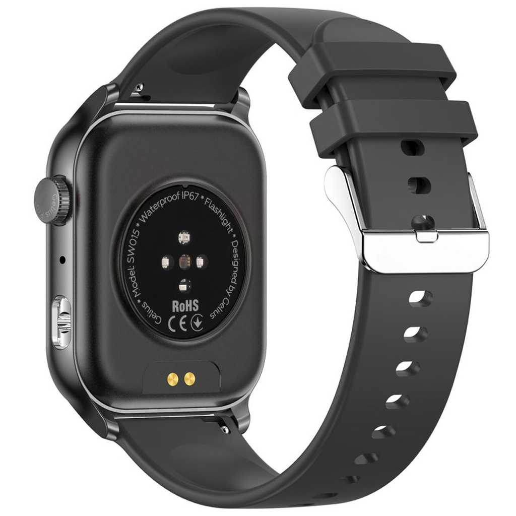 Смарт-годинник Gelius GP-SW015 Amazwatch Light Black (2099901012722) - зображення 5