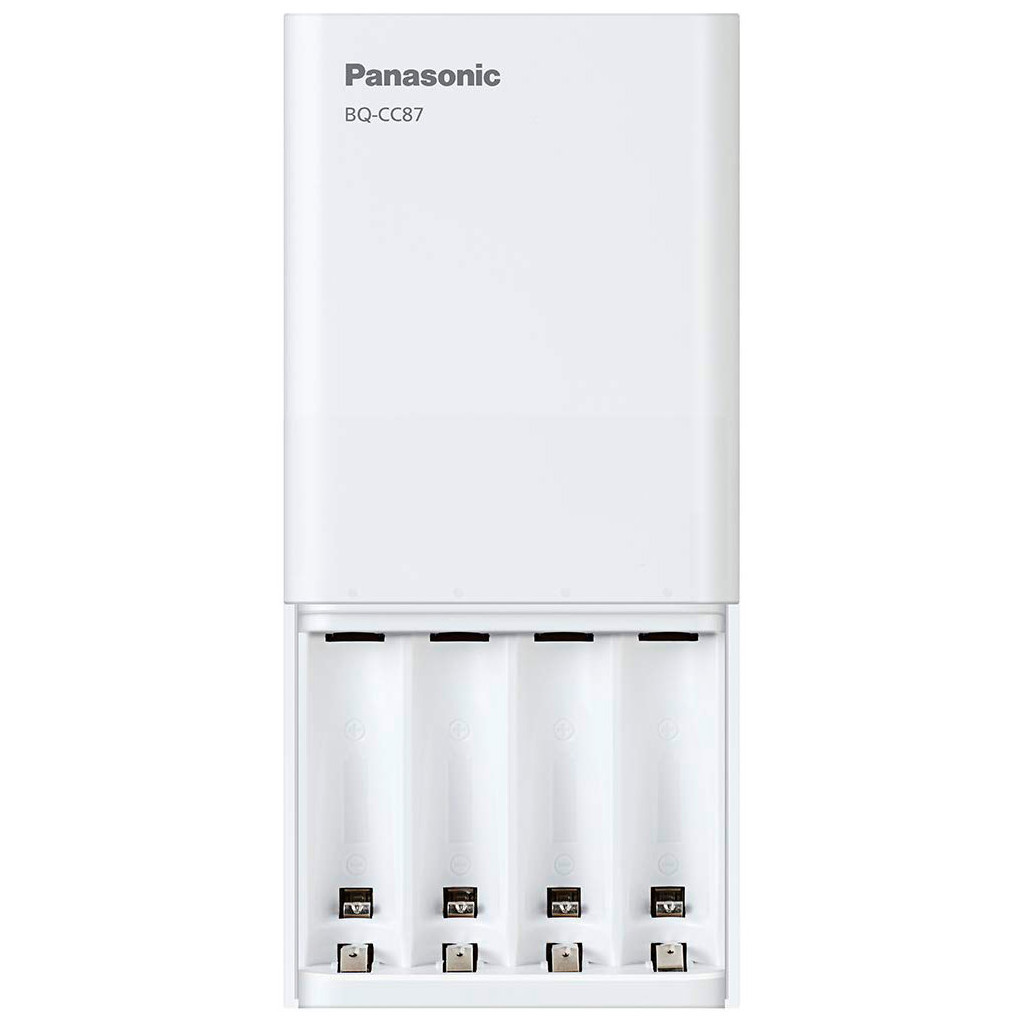 Зарядний пристрій для акумуляторів Panasonic USB in/out з функцією Power Bank (BQ-CC87USB) - зображення 4
