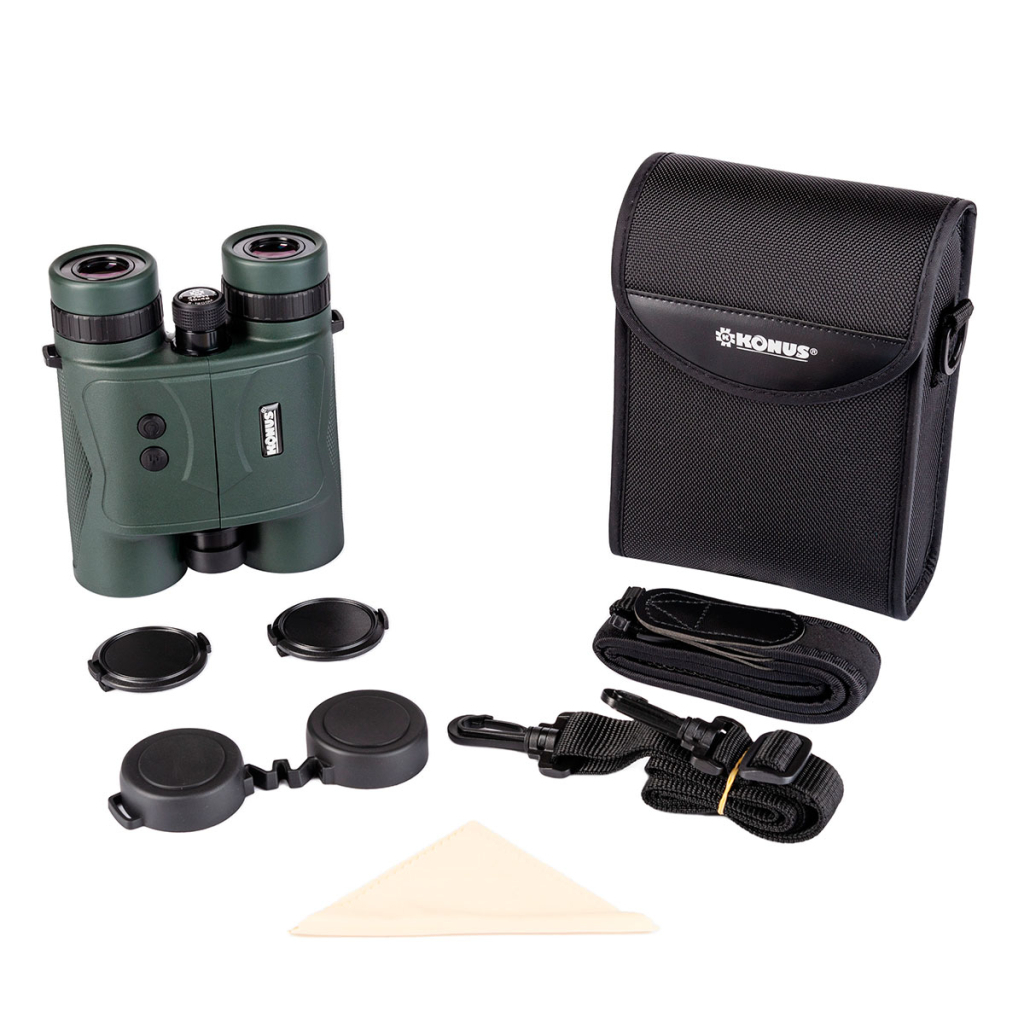 Бінокль Konus KonusRange-2 10x42 з лазерним далекоміром (7311) - зображення 5