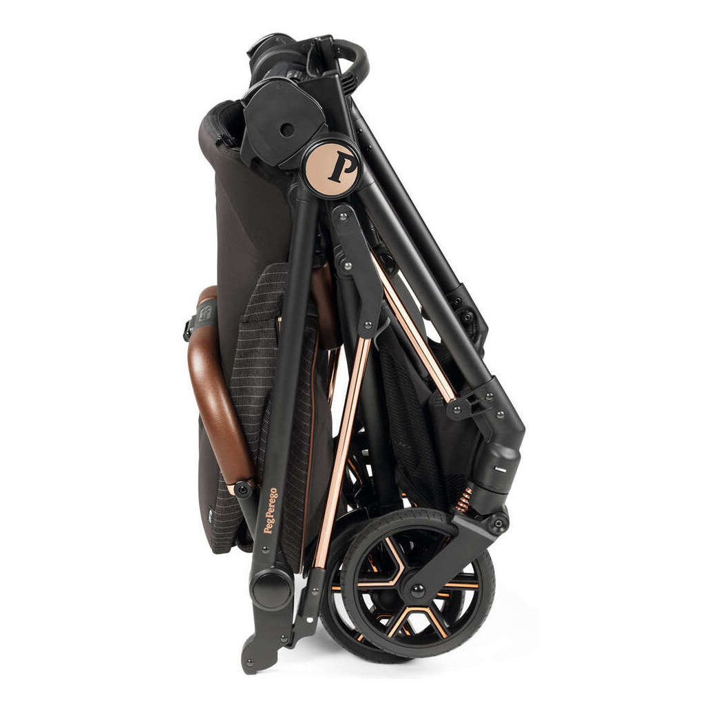 Коляска Peg-Perego 2 в 1 Vivace 500 вишукано-коричнева зі смужкою (IP28000000GS53SQ53) - зображення 7