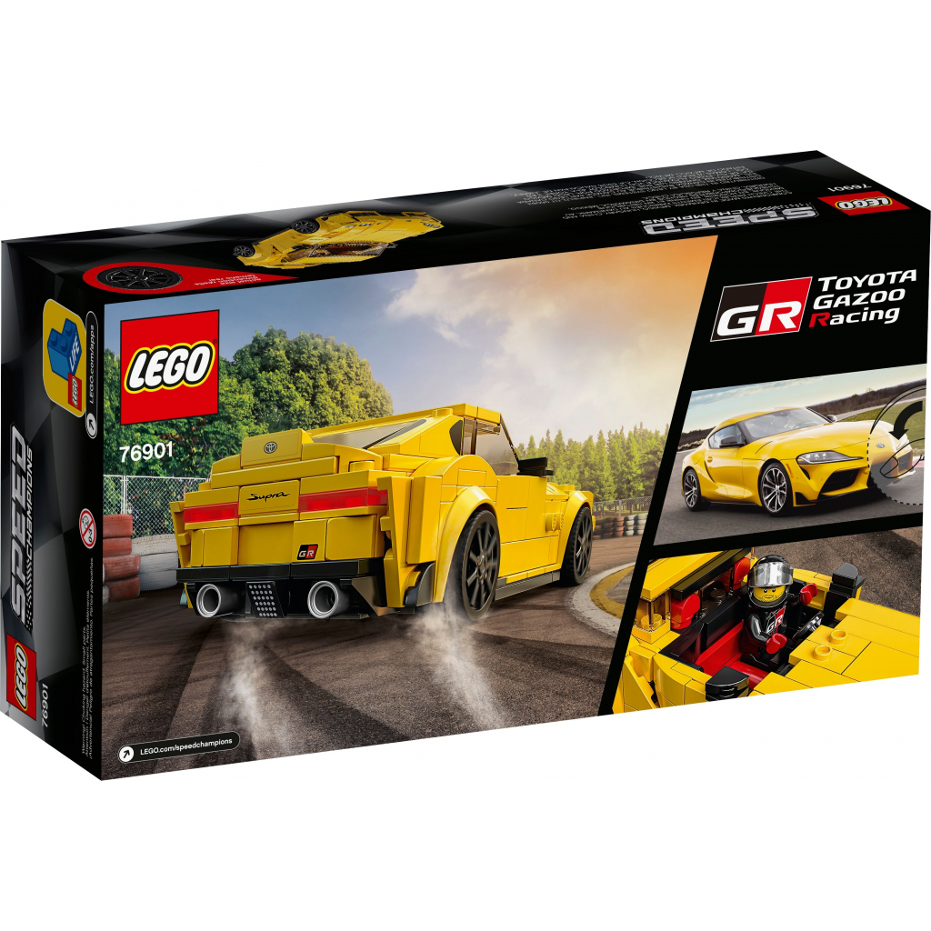 Конструктор LEGO Speed Champions Toyota GR Supra 299 деталей (76901) - зображення 7