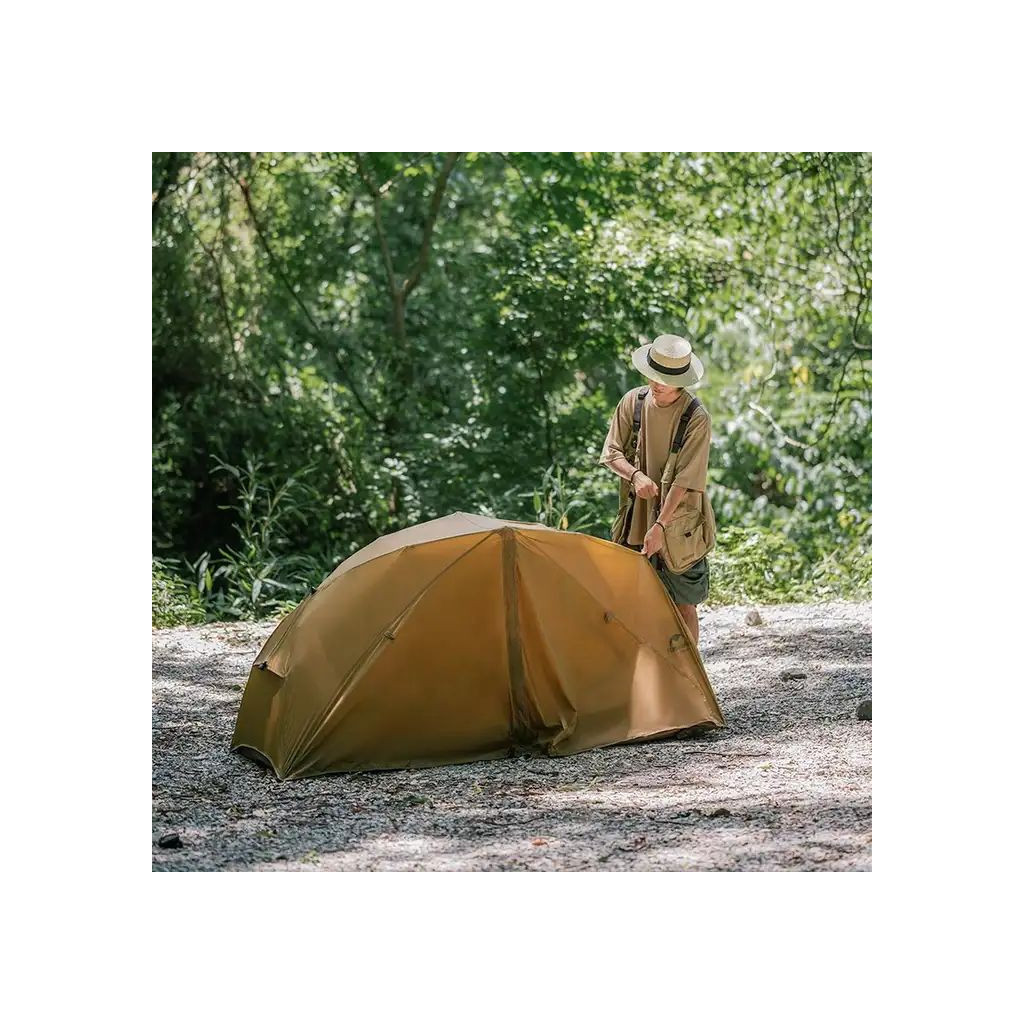 Намет Naturehike одномісний NH22ZP020 коричневий (6927595799000) - зображення 3