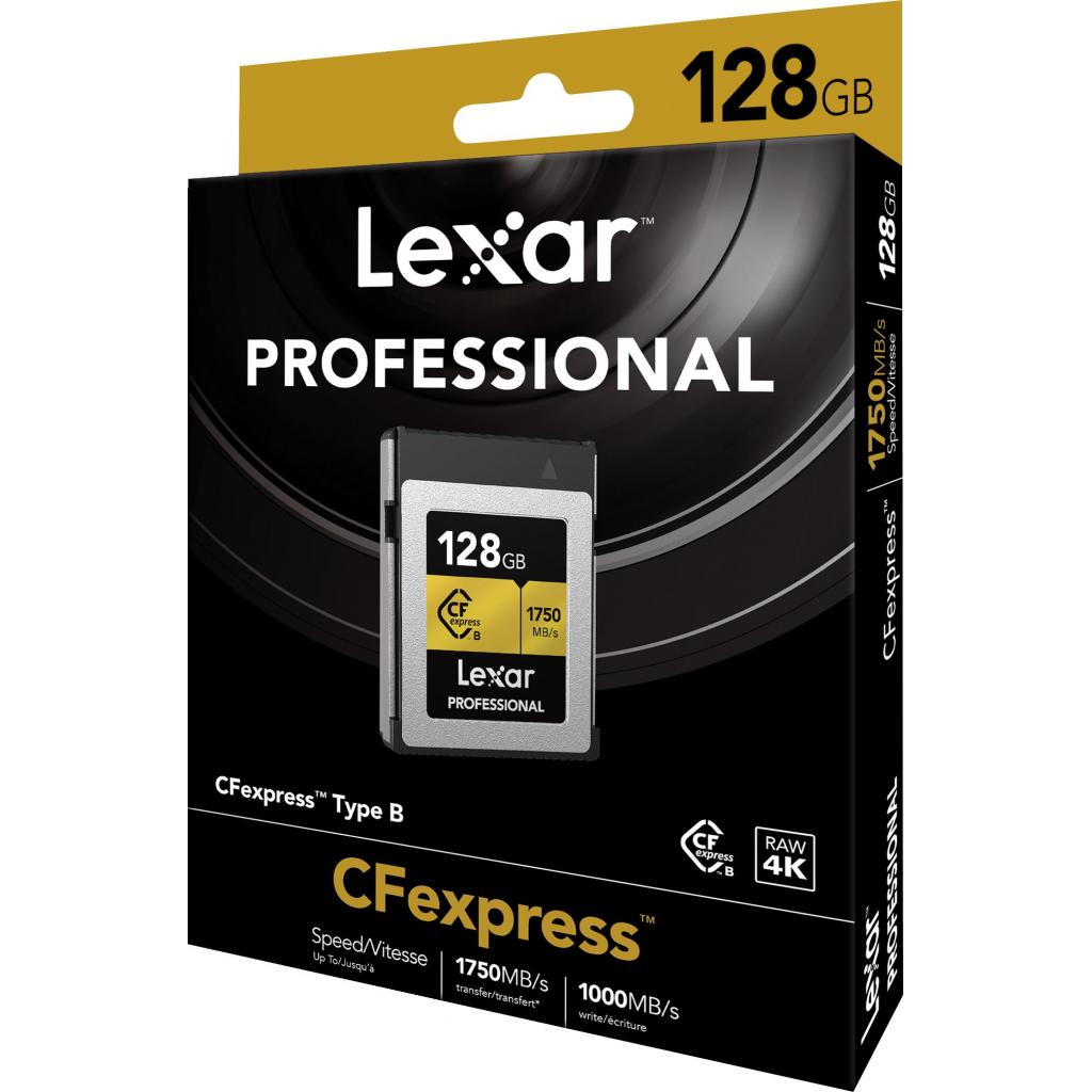 Карта пам'яті Lexar 128GB CFexpress Type-B Professional (LCFX10-128CRB) - зображення 4