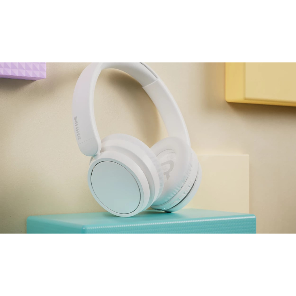 Навушники Philips TAH5209 Over-Ear Wireless White (TAH5209WT/00) - изображение 6