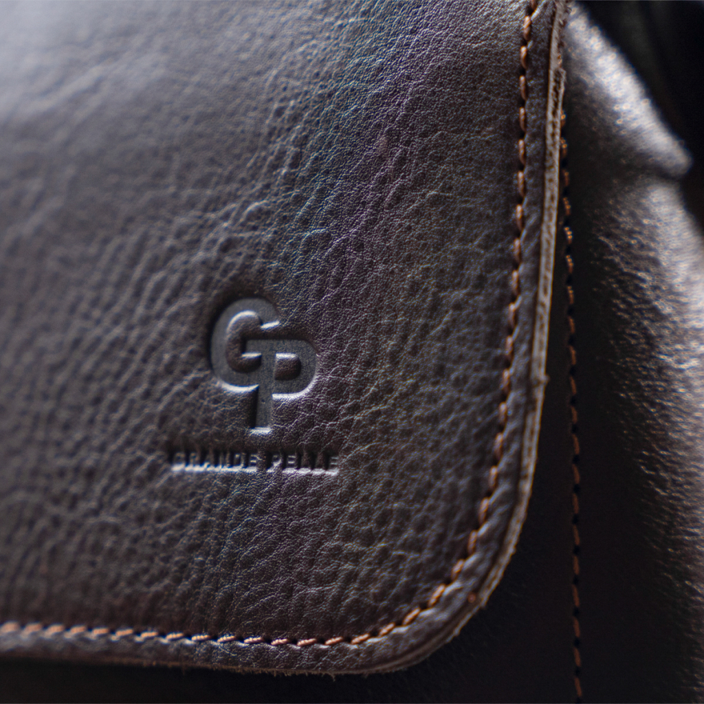 Сумка Grande Pelle У гладкій шкірі Шоколадна (11334) - зображення 11