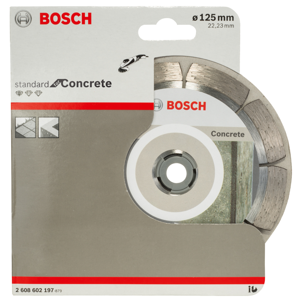 Диск пильний Bosch Standard for Concrete 125-22.23, по бетону (2.608.602.197) - зображення 2