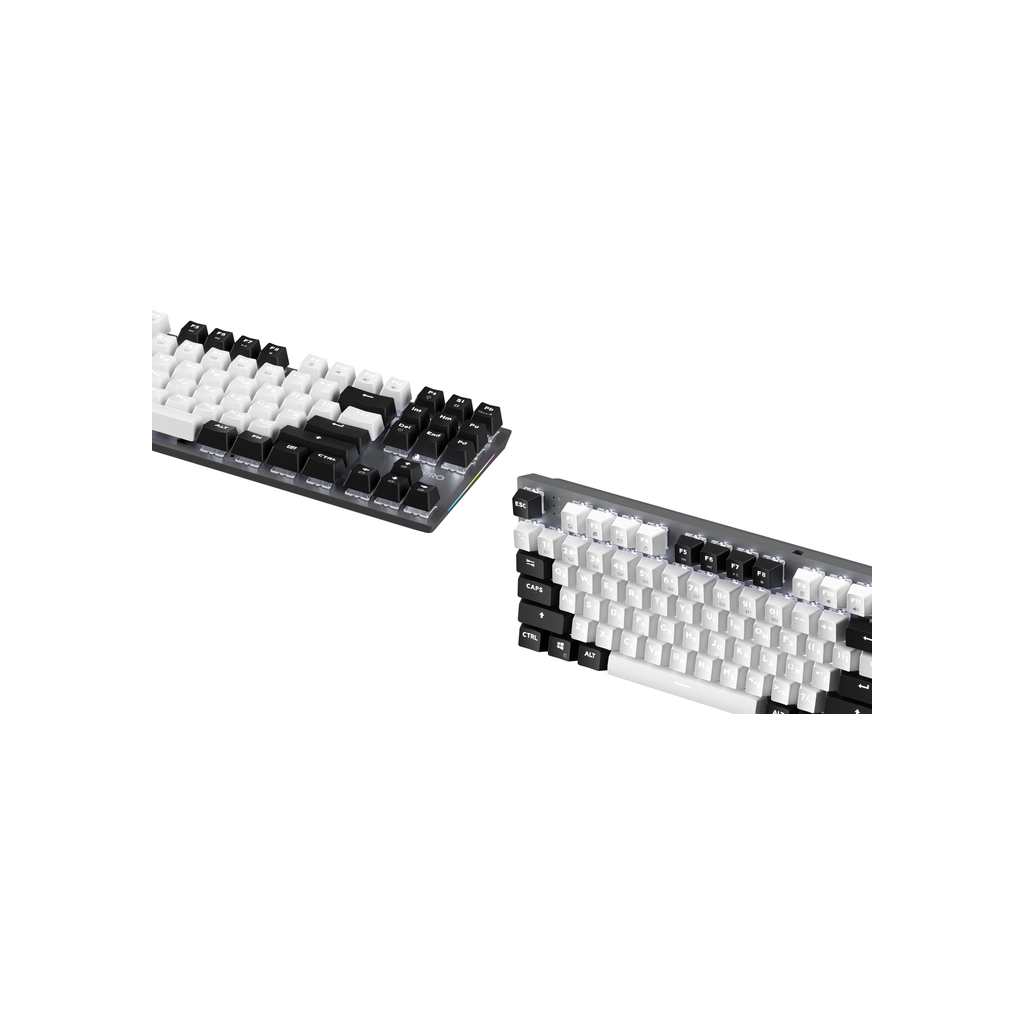 Клавіатура GamePro Genesis Joker MK124G Outemu Red Switch USB UA Gray (MK124G) - зображення 7