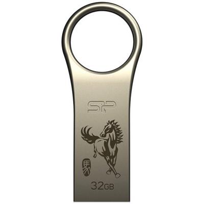 USB флеш накопичувач Silicon Power 32GB Firma F80 Bronze Horse USB 2.0 (SP032GBUF2F80V1C14) - зображення 1