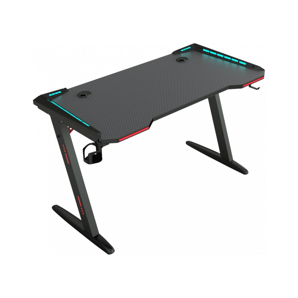 Комп'ютерний стіл GT Racer T-1226 Black (T-1226 (120x60x73) Black) - изображение 2