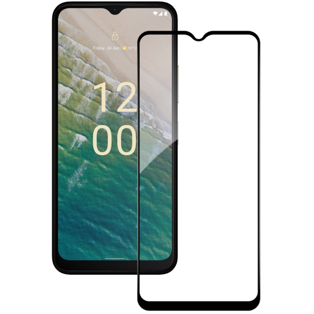Скло захисне ACCLAB Full Glue Nokia C32 Black (1283126582219) - зображення 2
