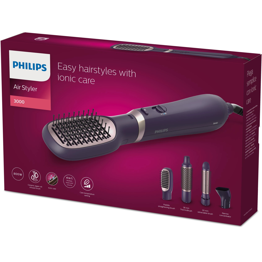 Фен-щітка Philips BHA313/00 - зображення 13