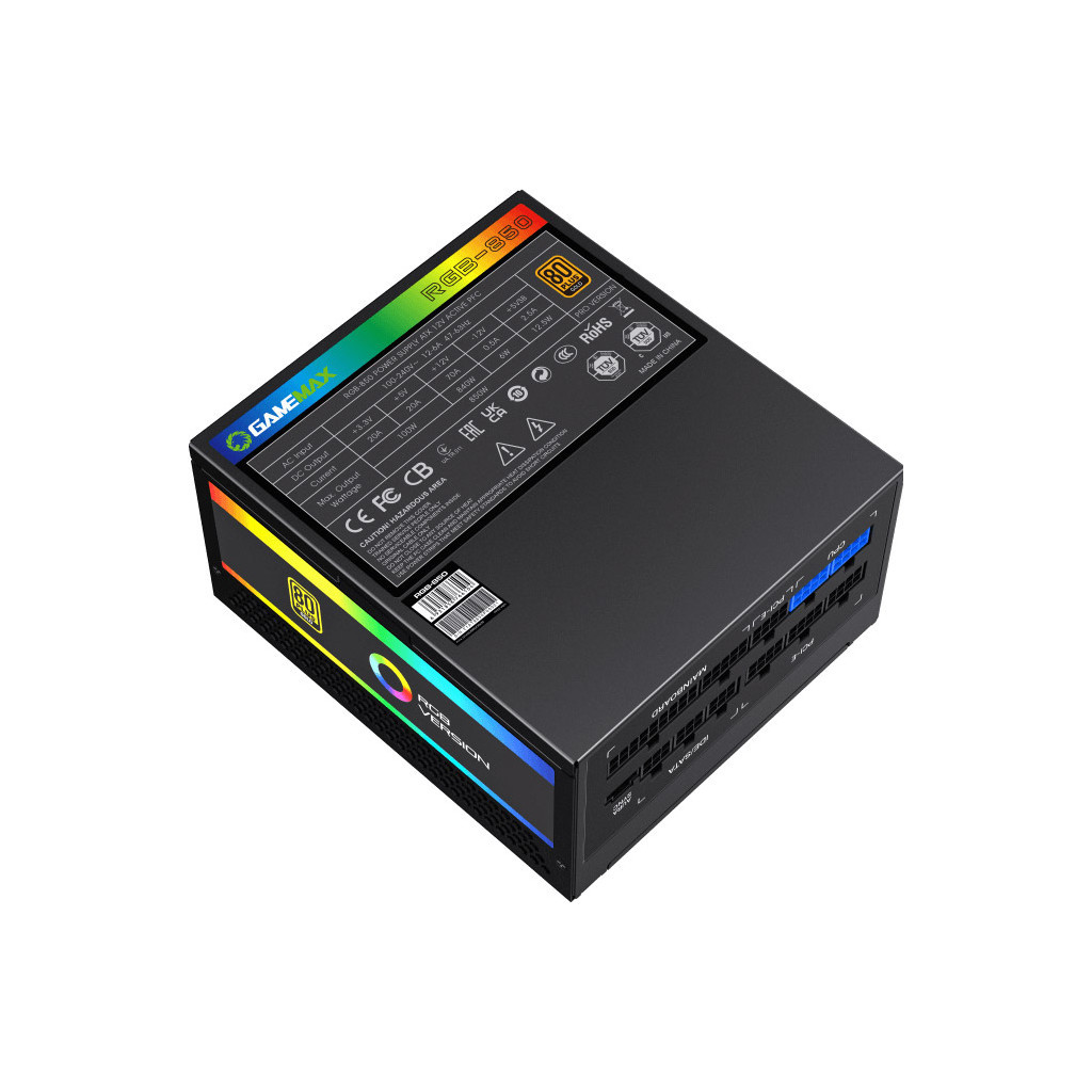 Блок живлення Gamemax 850W (RGB850 PRO) - зображення 10