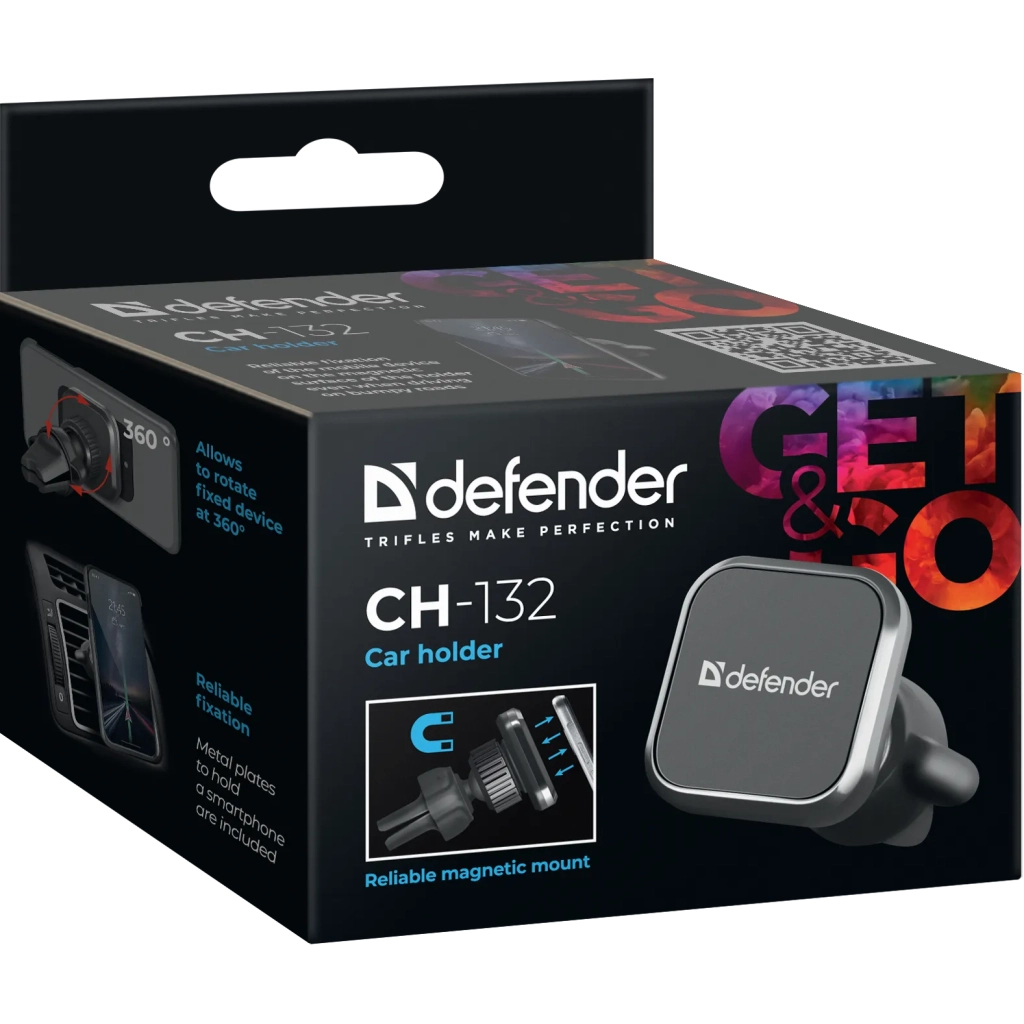 Універсальний автотримач Defender CH-132 магніт, на решітку вентиляції (29132) - зображення 12