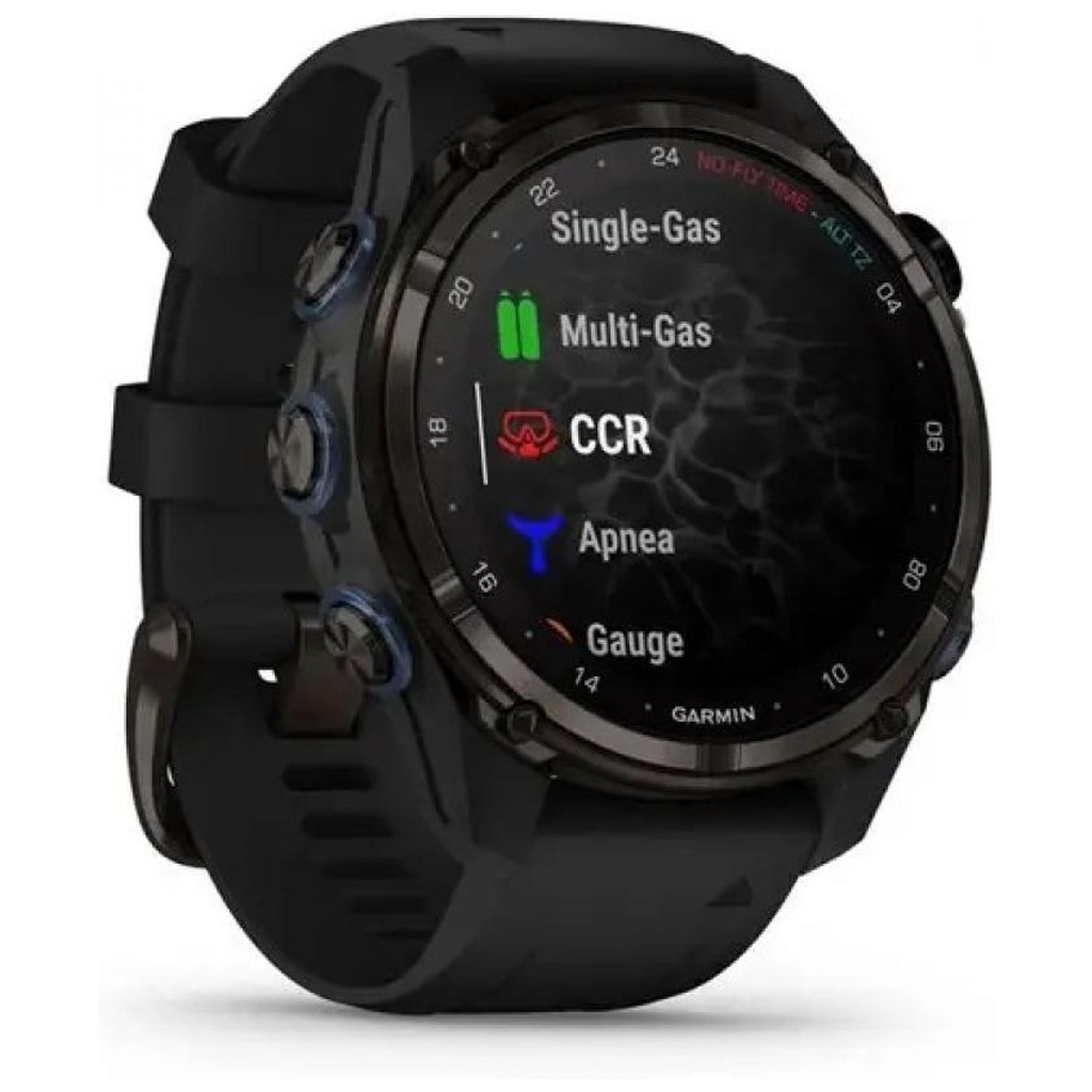 Смарт-годинник Garmin Descent Mk3i, 43mm, Crbn Gry DLC Ti/Blk, Dive Computer, GPS дайвінг комп'ютер (010-02753-11) - зображення 3