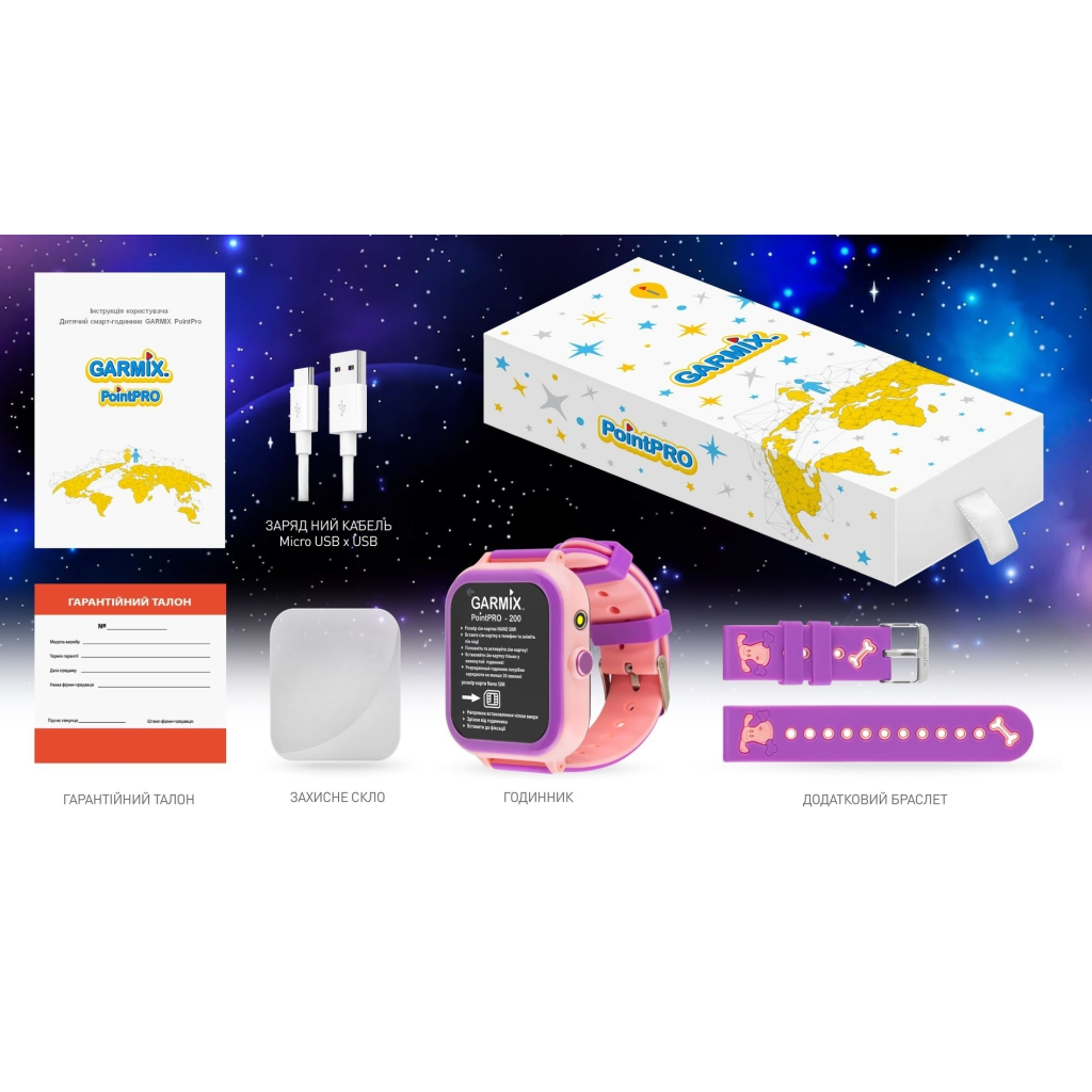 Смарт-годинник GARMIX PointPRO-200 4G/GPS/WIFI/VIDEO CALL PINK (1002335) - зображення 4