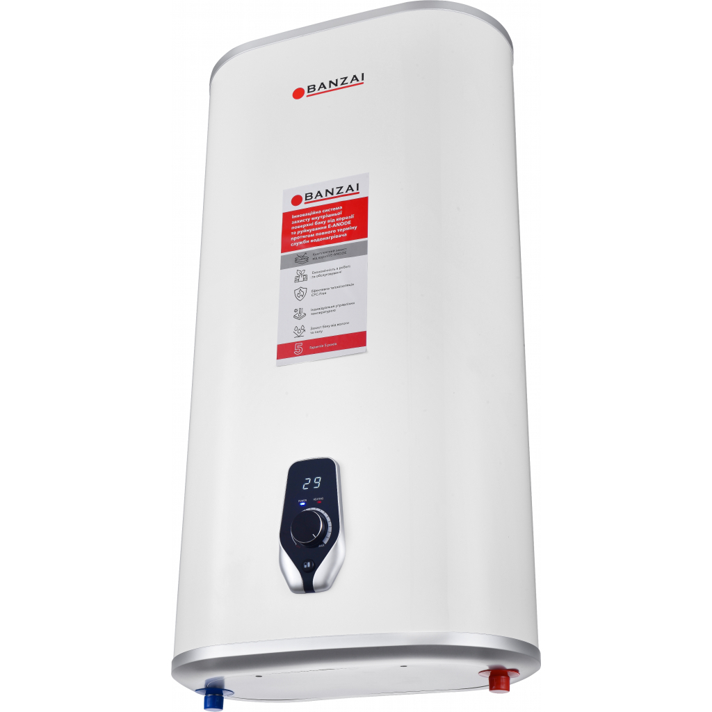 Бойлер Banzai 80 DINOX20 E-ANODE VH - зображення 3