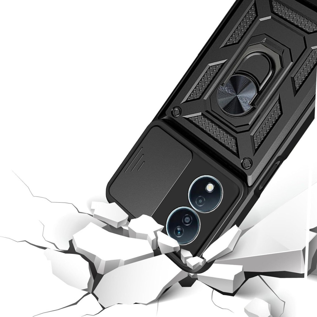 Чохол до мобільного телефона BeCover Military Honor X7b Black (710998) - зображення 3