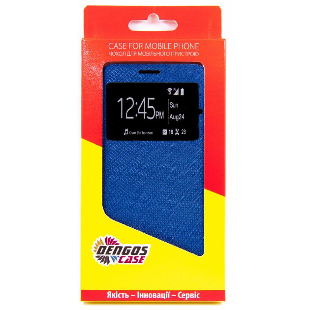 Чохол до мобільного телефона Dengos Flipp-Book Call ID Samsung Galaxy A02s (A025), blue (DG-SL-BK-276) - зображення 5