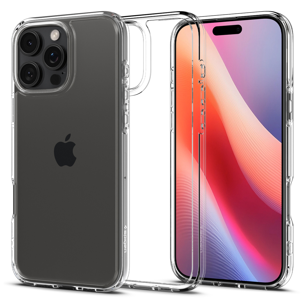 Чохол до мобільного телефона Spigen iPhone 16 Pro Max Ultra Hybrid Crystal Clear (ACS07992) - зображення 5