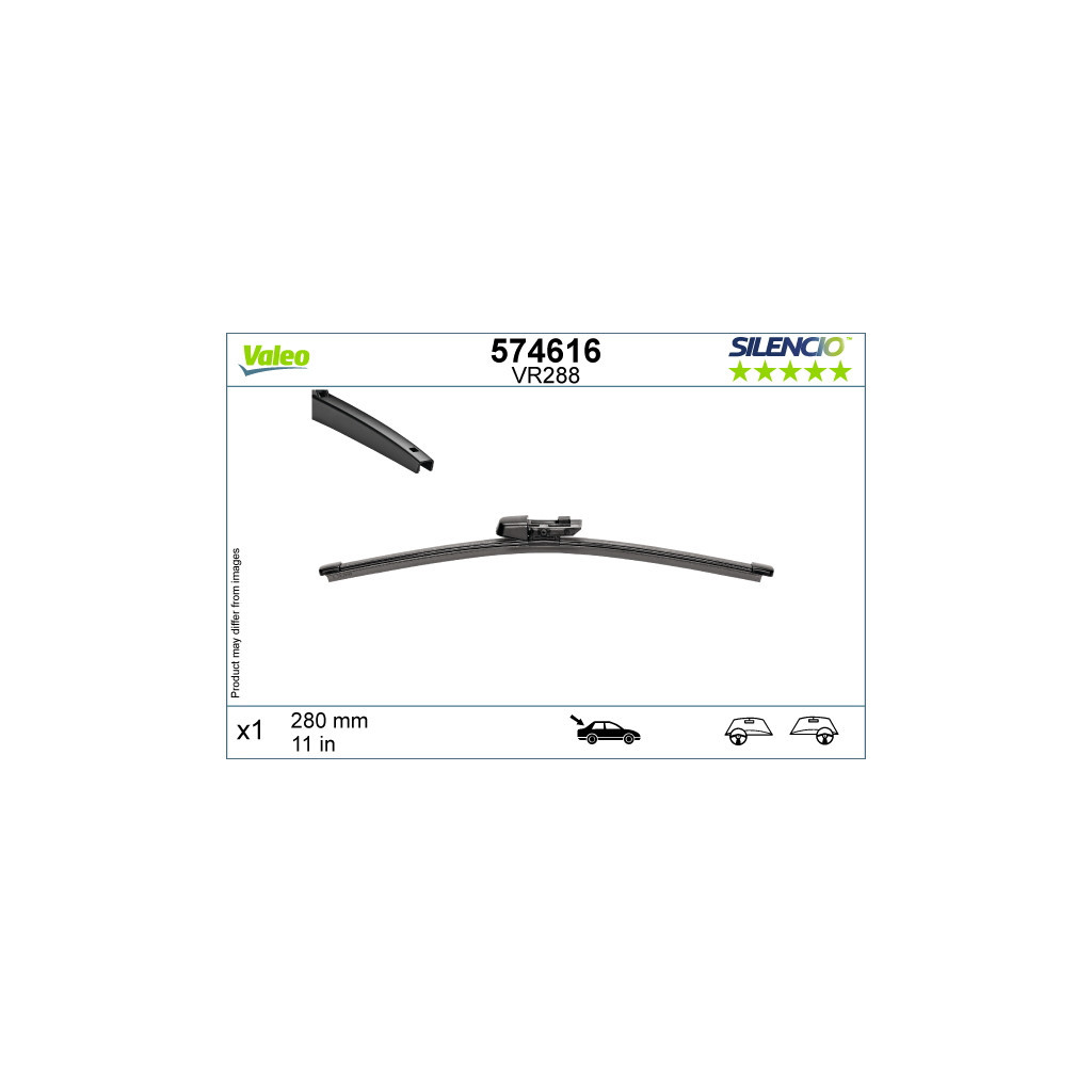 Щітка склоочисника Valeo 574616 - зображення 1