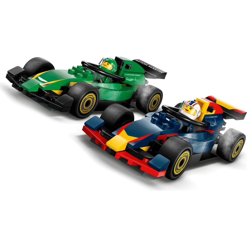 Конструктор LEGO City Вантажівка F1 з автомобілями RB20 та AMR24 (60445) - зображення 4