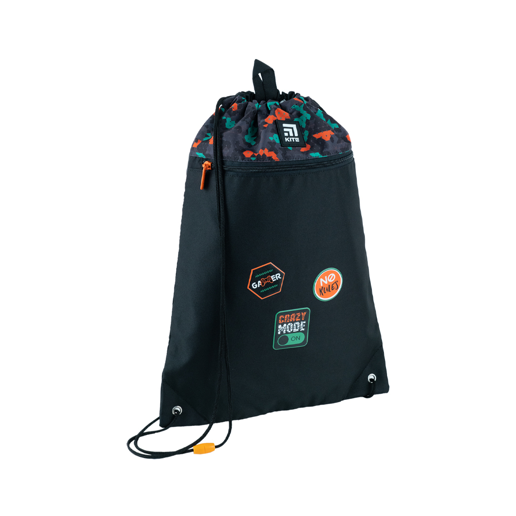 Сумка для взуття Kite Crazy Mode Чорна (K24-601M-26) - зображення 5